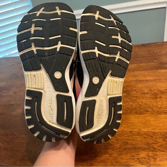 Womens Brooks Ghost 16 navy pink size 9 narrow - Picture 13 of 13